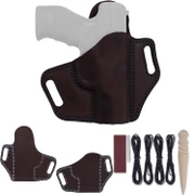 Leather Holster Kits - for Walther PDP Compact (4in) - (Right Hand Carry)