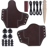 Leather Holster Kits - for Glock 17 - Belt Clip Design - (Right Hand Carry)