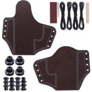 Leather Holster Kits - for Glock 17 Gen5 - Belt Clip Design - (Right Hand Carry)