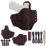 Leather Holster Kits - for Glock 22 Gen5 - Belt Clip Design - (Right Hand Carry)