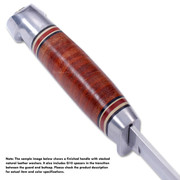 Handle Washers - Cowhide Leather - Round w/Slot