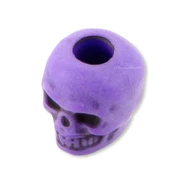 Bead - Skull - (Premium) - Neon Purple - (1ea)