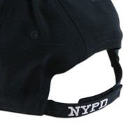 Headwear - Low Profile Cap - 100% Cotton - Blue - NYPD/Police (Licensed)
