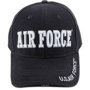 Headwear - Low Profile Cap - 100% Cotton - Blue - US AIR FORCE (Licensed)