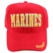 Marines Cap - Low Profile - Red Cotton