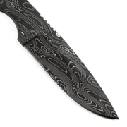 USA Carbon Damascus - 416 Layer - (52100/5160/203E/15n20) - (.150 x 1.25 x 14.0) - (Lot 994-69)