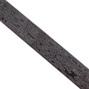 USA Carbon Damascus - (.140 x 1.375 x 11.75) - 416 Layer - (52100/5160/203E/15n20)