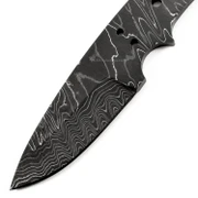 USA Carbon Damascus - (.140 x 1.125 x 11.75) - 416 Layer - (52100/5160/203E/15n20)