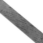 USA Carbon Damascus - (.160 x 1.375 x 8) - 416 Layer - (52100/5160/203E/15n20)
