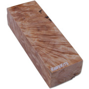 Maple Burl - Handle Blocks - Sable - Stabilized
