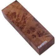 Maple Burl - Handle Blocks - Sable - Stabilized