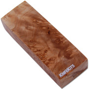 Maple Burl - Handle Blocks - Sable - Stabilized