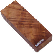 Maple Burl - Handle Blocks - Sable - Stabilized