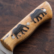 Buffalo Horn - Handle Scale Sets - Unique Graphics