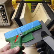 Mounting/Drilling Template - Straight - (fits FabriClip)