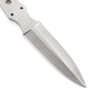 **Boot Dagger Fixed Blade Combo Knife Kit - DIY Blade Blank w/Pinstock