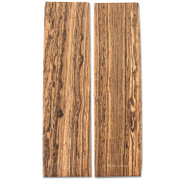 Bocote Wood - Handle Scale Set - (Presentation Grade) - (Stabilized) - (6.0 x 1.5 x 0.25)