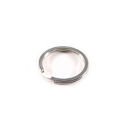 Key Ring- Nickel - (1.25 Inch Diameter)