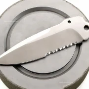 Serration Wheel - Diamond Coated - USA MADE - (Shark Bite) - (1.295 x 4)
