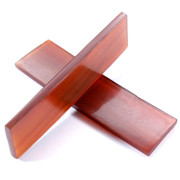 Shop Special - Buffalo Horn Handle Material - Scales - (Brown Translucent) - (3-1/2 x 1 x 5/32)