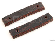 Shop Special - Machined Handle Set - Large - Regal Wood - Red - (fits santoku/chef/slicer models)