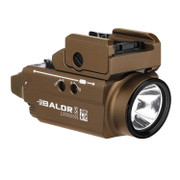 OLIGHT - Baldr S Rail Mounted Light & Green Laser 800 Lumens (Desert Tan)