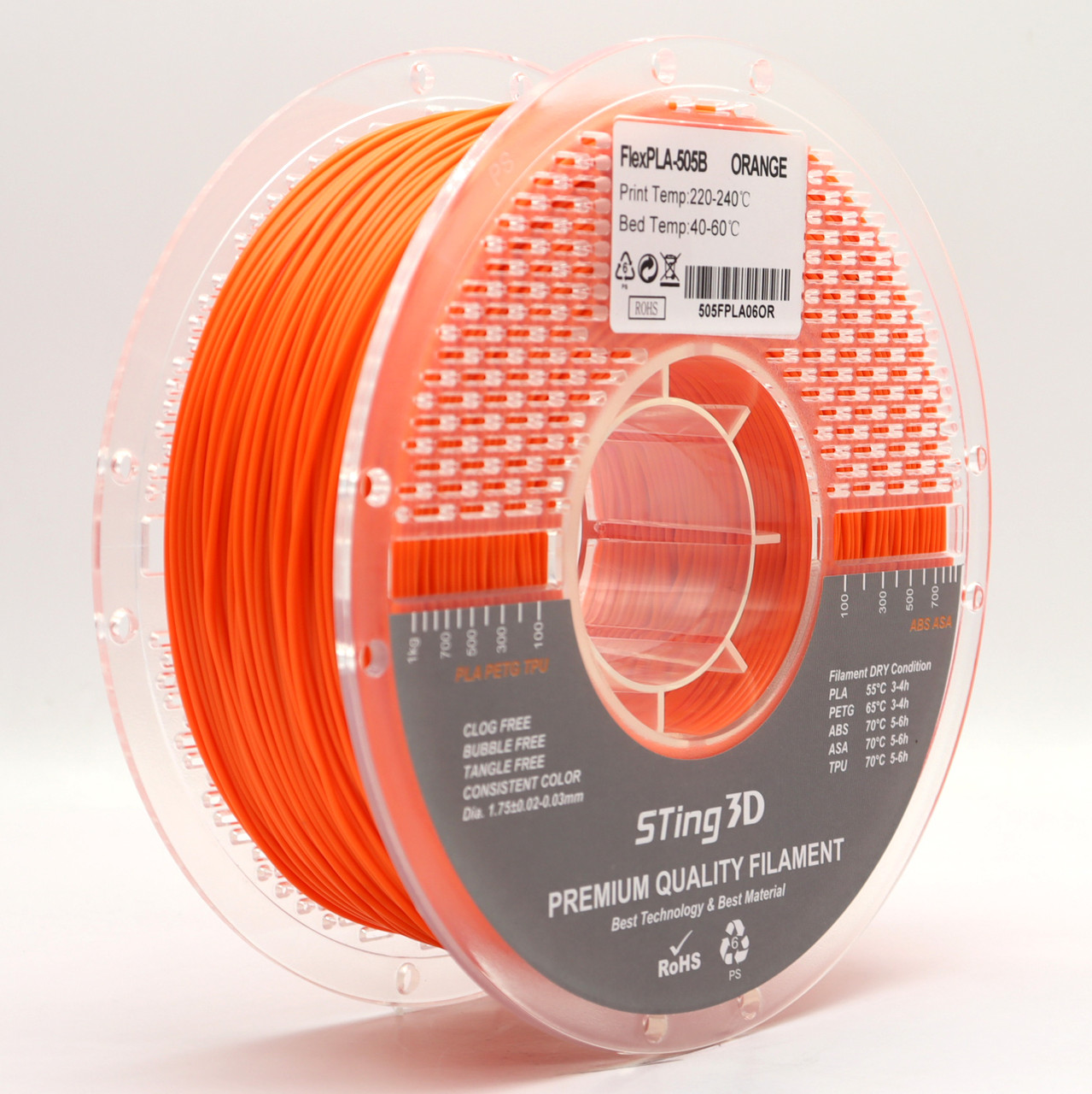 Sting3D FPLA+ Basketball filament - 3D Shop