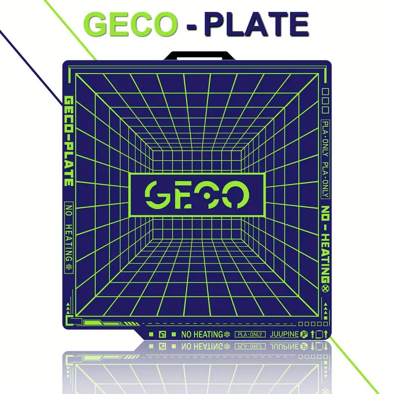 JUUPINE Geco Plate for Bambu lab A1 X1 P1P P1S 257x257 - PLA only
