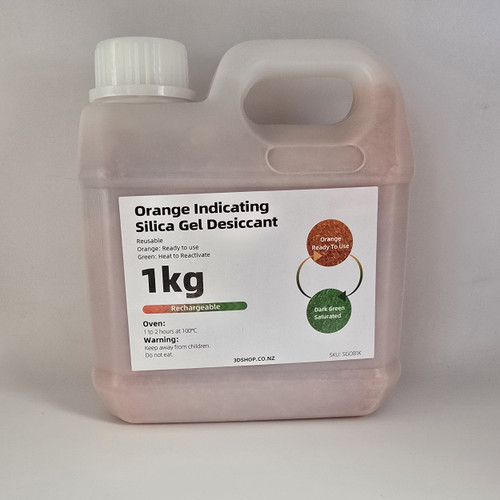 Silica Gel Desiccant Indicating - Orange 1kg