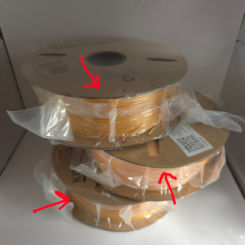 Damaged Spool Filament