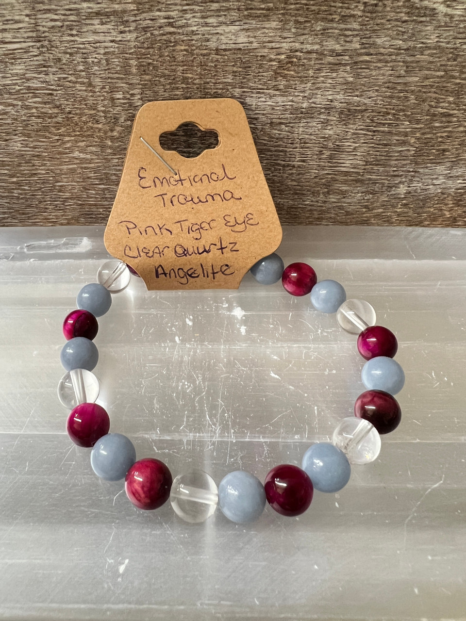 Anxiety Relief Bracelet with Sterling Silver - Spirit Connexions