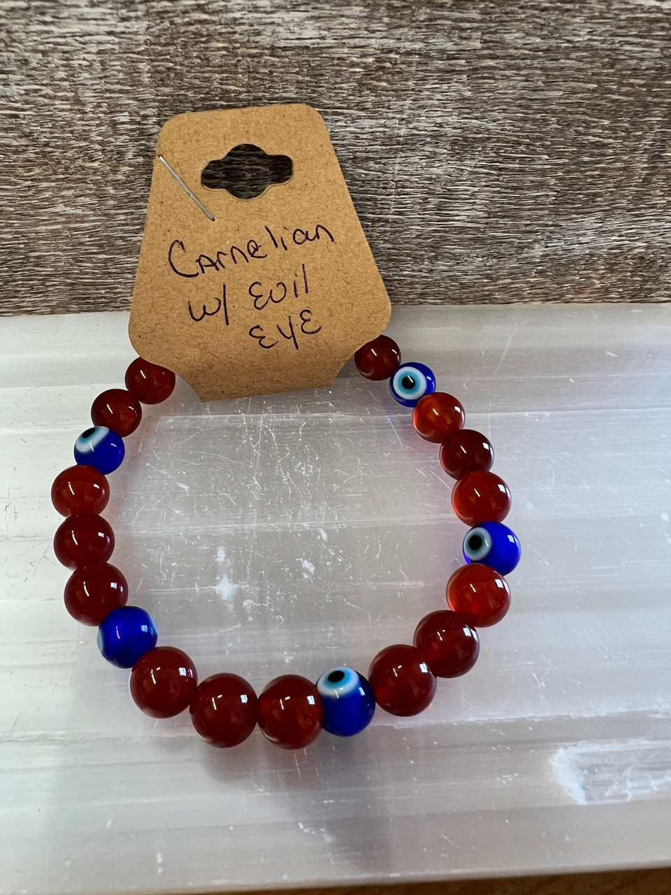 GOLDSTONE & CARNELIAN Bracelet, Natural Stone Healing Crystal Gemstone –  CelticSynergy