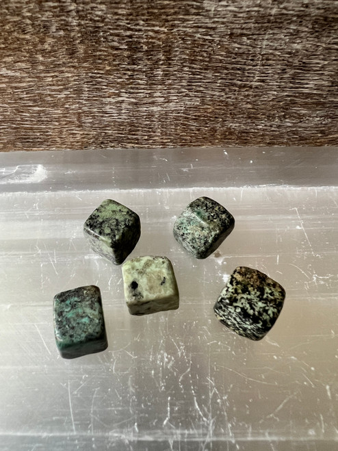 African Turquoise - mini cubes