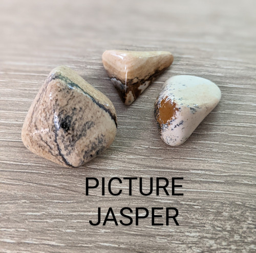 Silver Leaf Jasper Polished Tumbled Gemstone - Single Stone – Crystal  Gemstone Shop