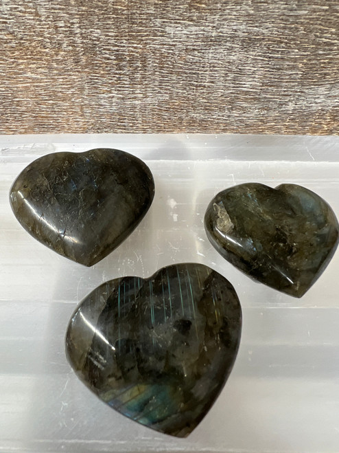 Labradorite - heart