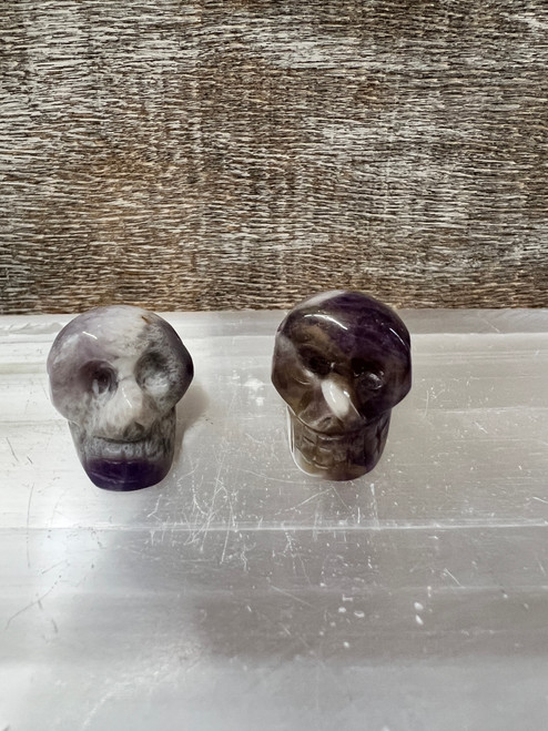 Amethyst - mini skull