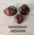 Mahogany Obsidian - tumbled