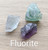 Fluorite - small rough