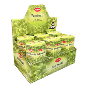 Patchouli Backflow Cones 40 Cones [12 Pack]