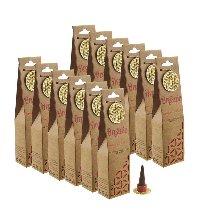 Dragon's Blood Dhoop Cones [12 Pack]
