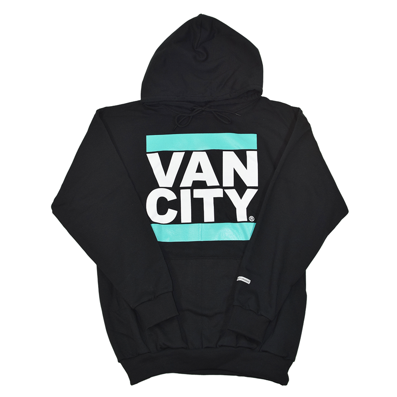 teal hooded sweatshirt