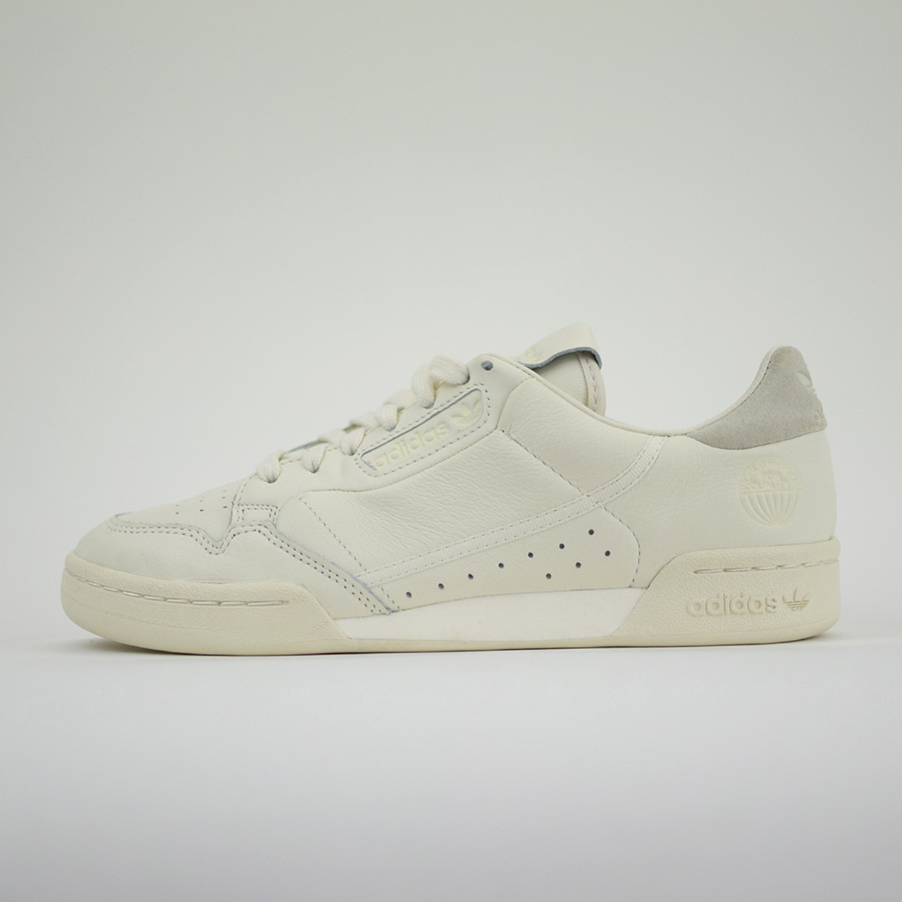 adidas continental 8 cream white