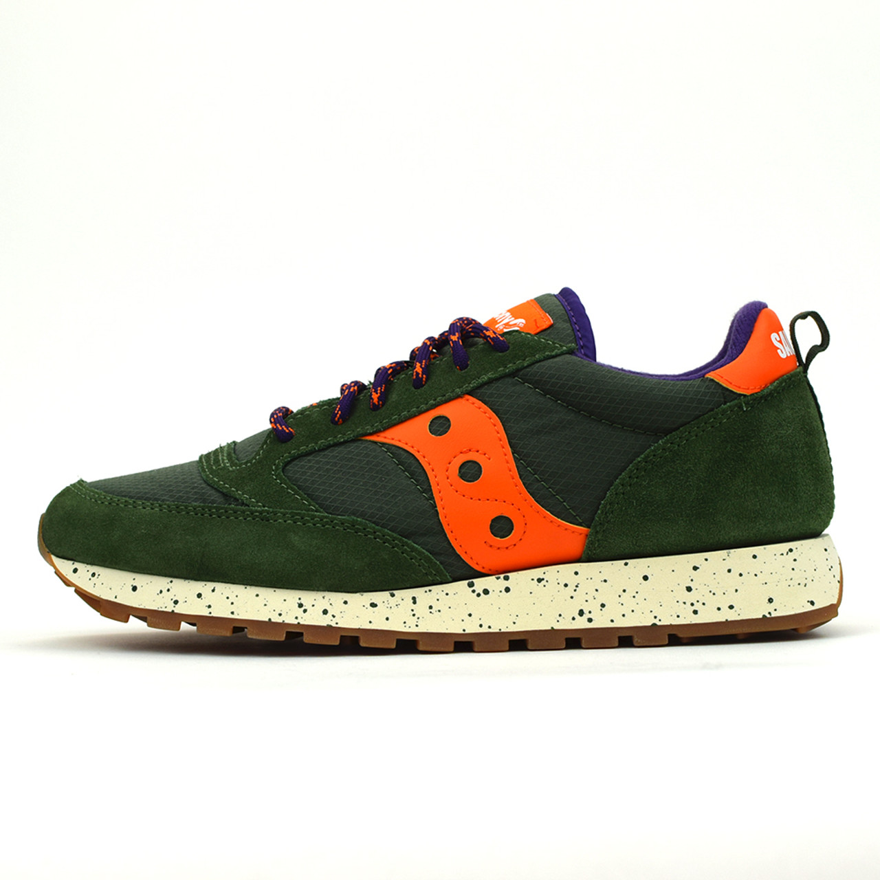 saucony jazz green orange