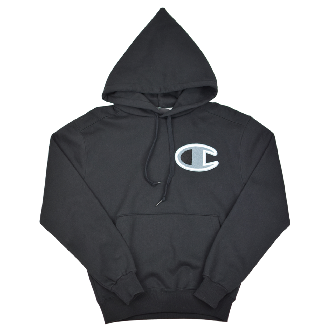 Champion Super Fleece Cone Hoodie - Black