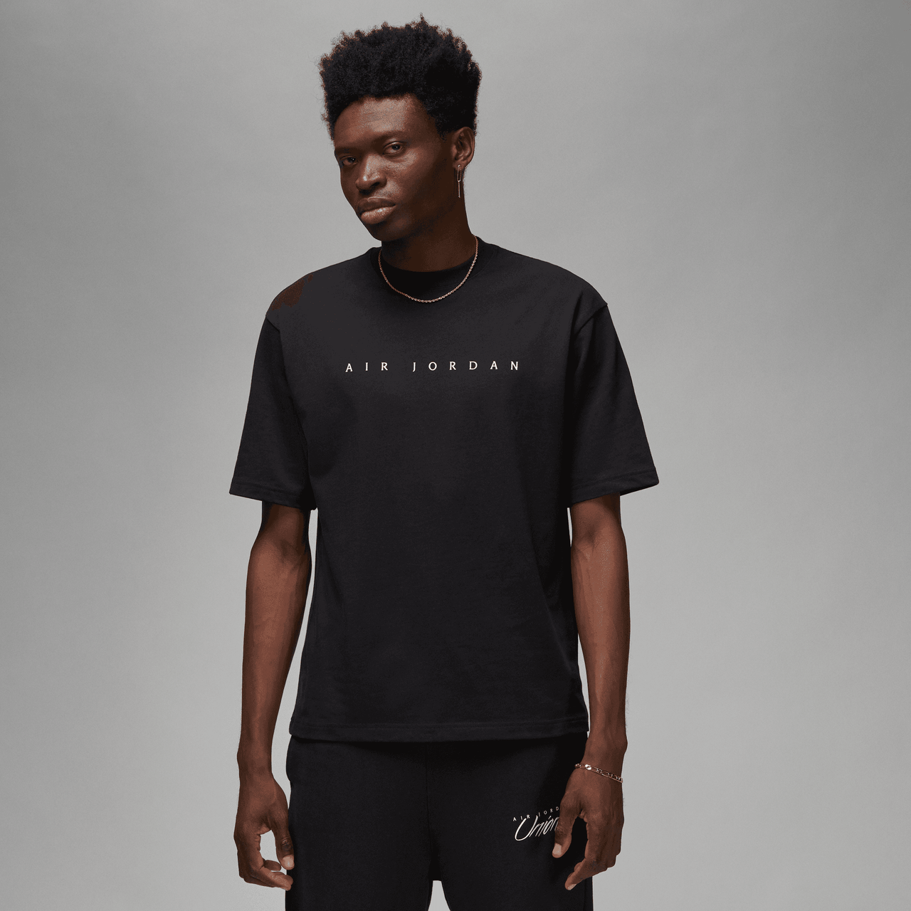 JORDAN UNION TEE - BLACK