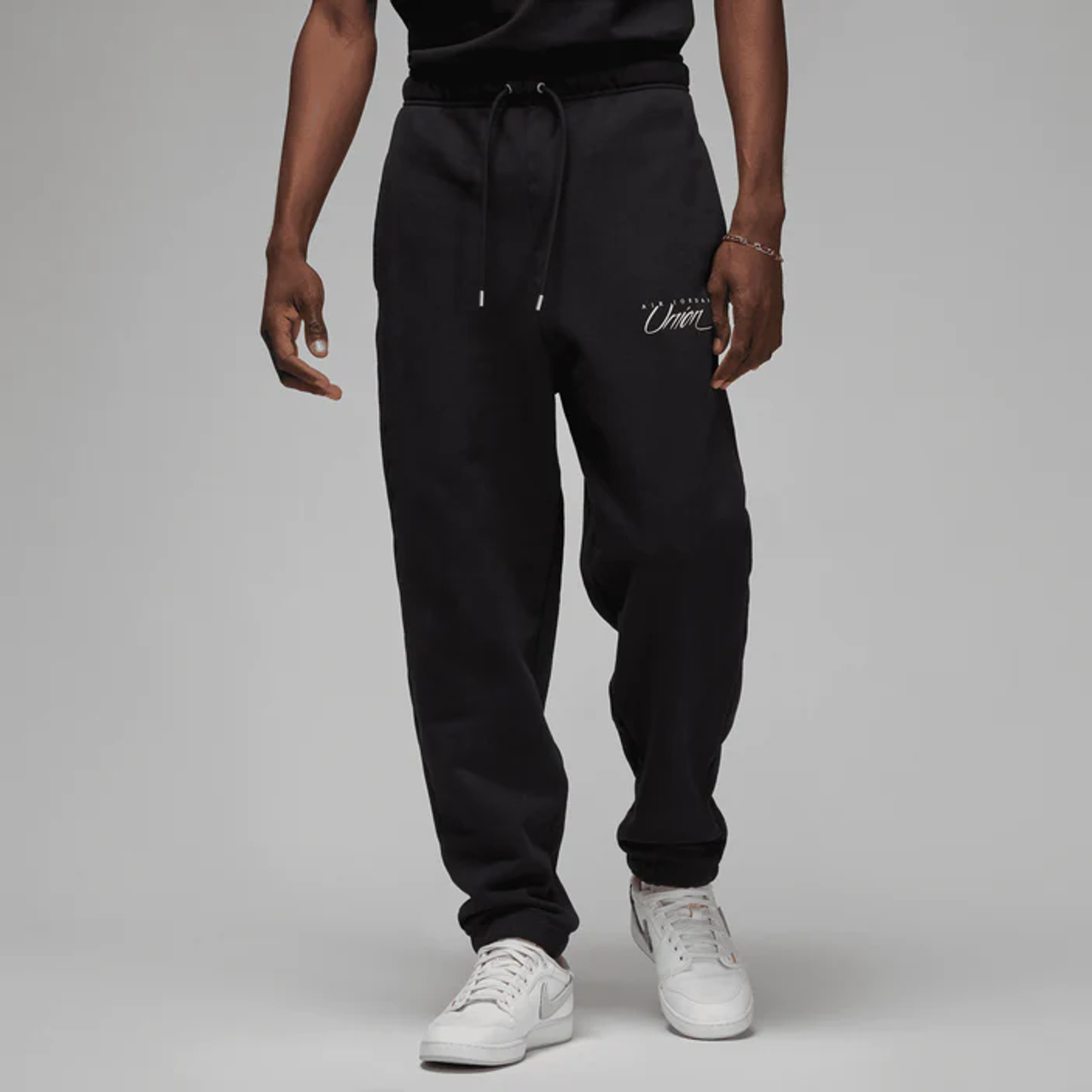 JORDAN UNION FLEECE PANT - BLACK