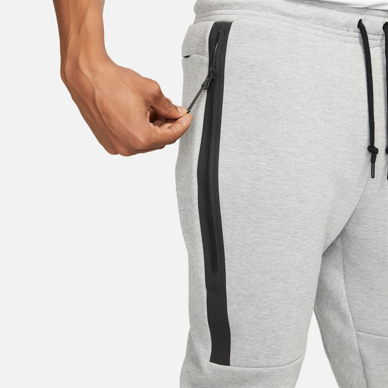 Nike Tech Fleece OG Grey - DK GREY HEATHER/BLACK