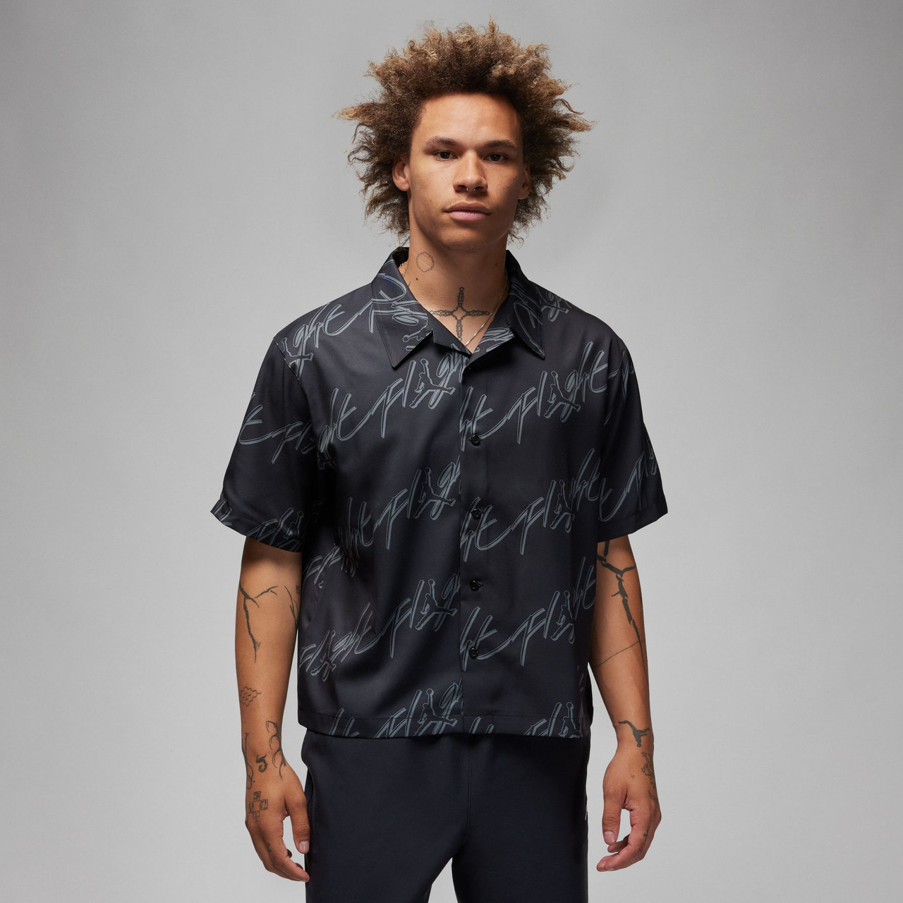 JORDAN ESSENTIAL TOP - BLACK/DARK SMOKE - Vancity Original®