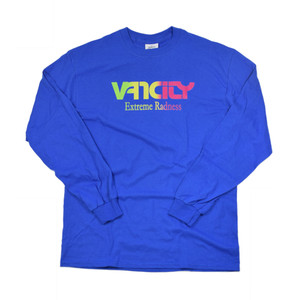 Extreme Radness Long Sleeve Tee - Royal Blue Extreme Radness Long Sleeve Tee - Royal Blue