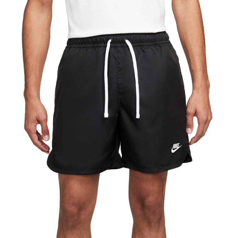 NIKE NSW ESSENTIAL FLOW SHORTS -  BLACK